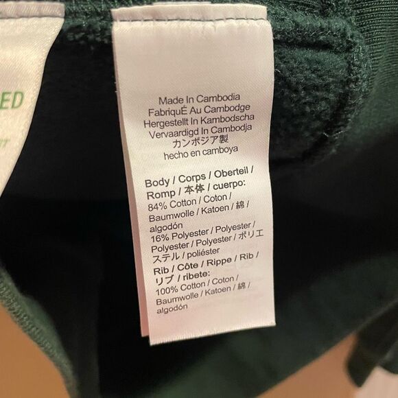 Men’s J Crew Heritage Forest Green Crewneck Sweatshirt L - Picture 12 of 16